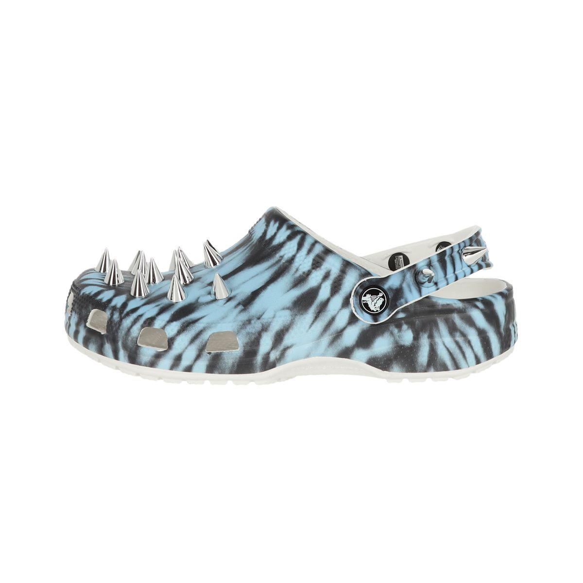 Zueco Crocs Rebel Clog Hombre White/Multicolor-1