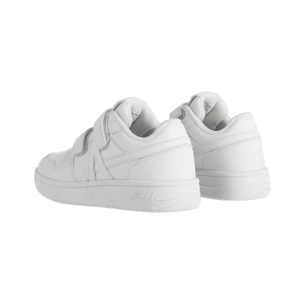 Zapatillas Urbanas Niños Alphabet Tretform Tape Blancas-3