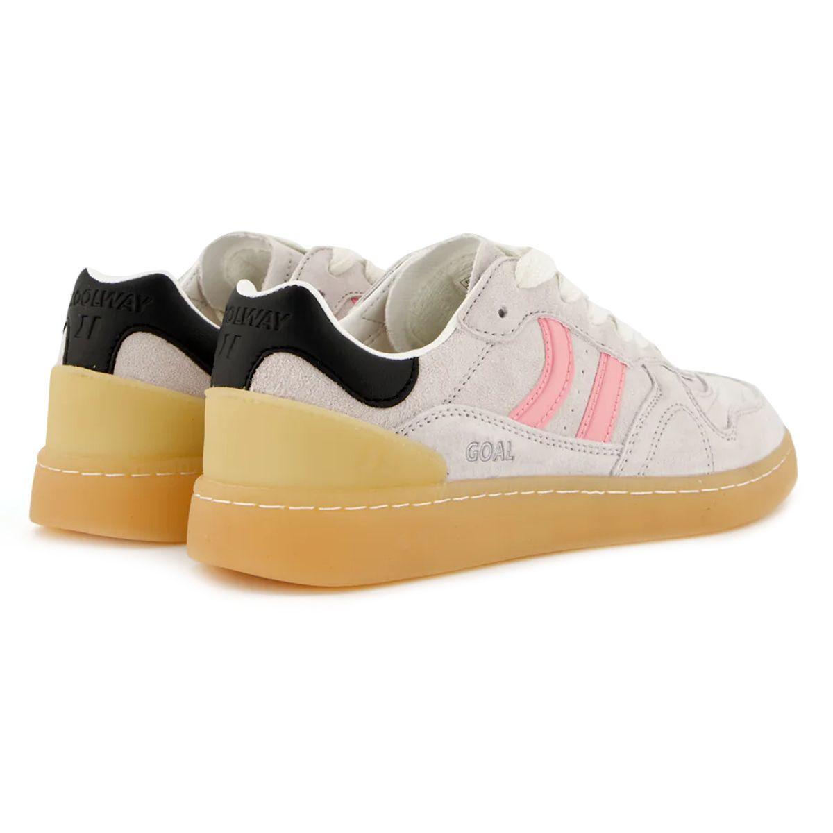 Zapatillas Coolway Goal  Mujer Gris/Negro/Rosado-2