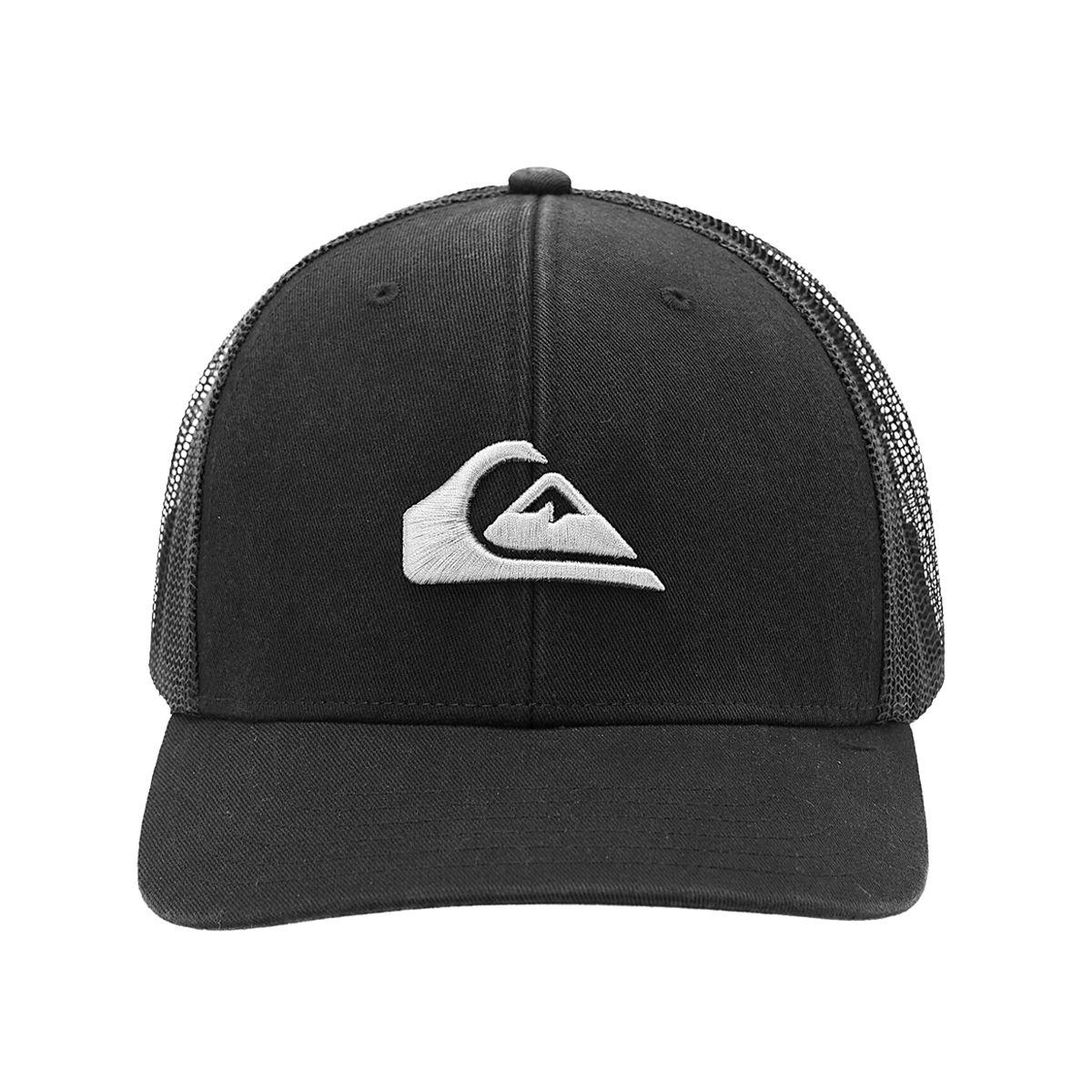 Jockey Quiksilver Grounder Trucker Hat Unisex Black-0