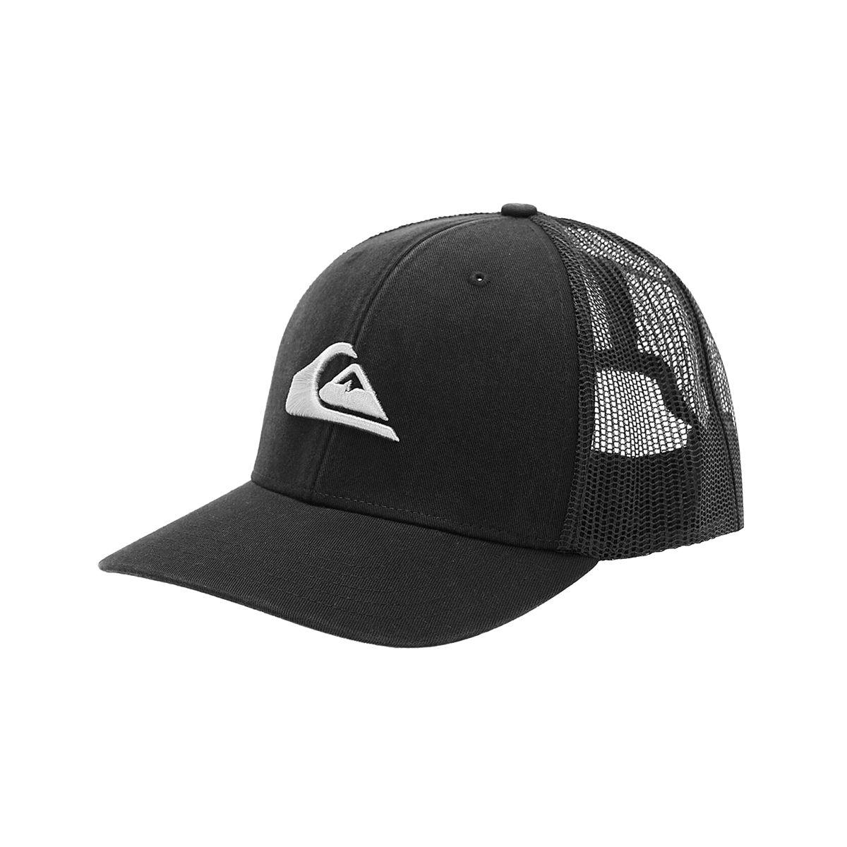 Jockey Quiksilver Grounder Trucker Hat Unisex Black-1