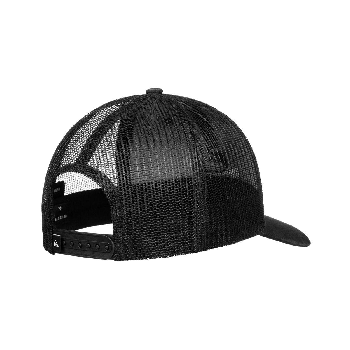Jockey Quiksilver Grounder Trucker Hat Unisex Black-3