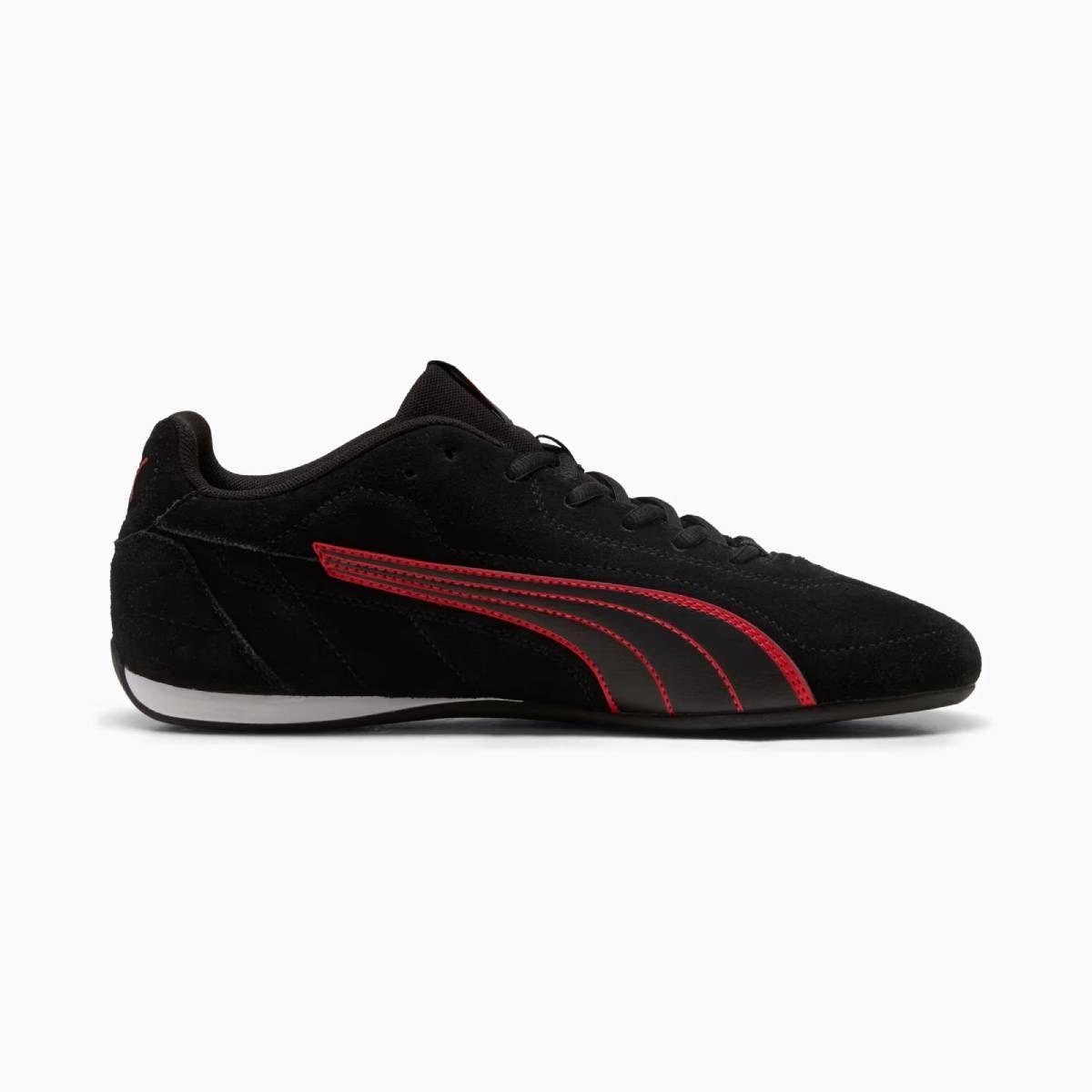 Zapatillas Hombre Catch Puma Negras/Rojas-0