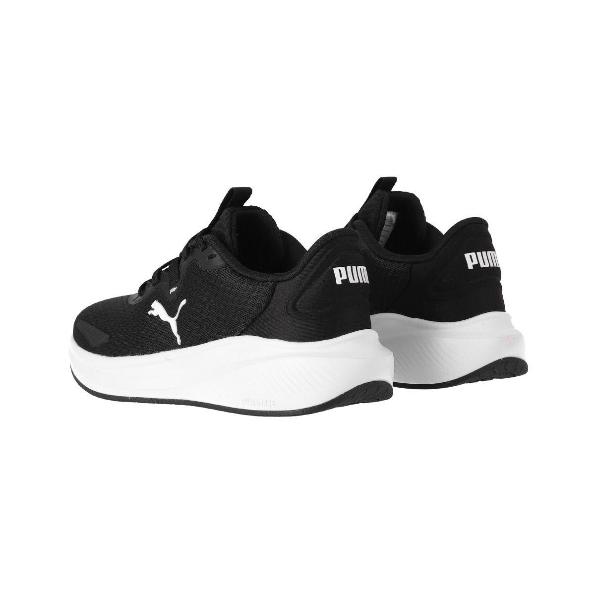 Zapatilla Puma Running Skyrocket Lite Mujer Negras/Blancas-3