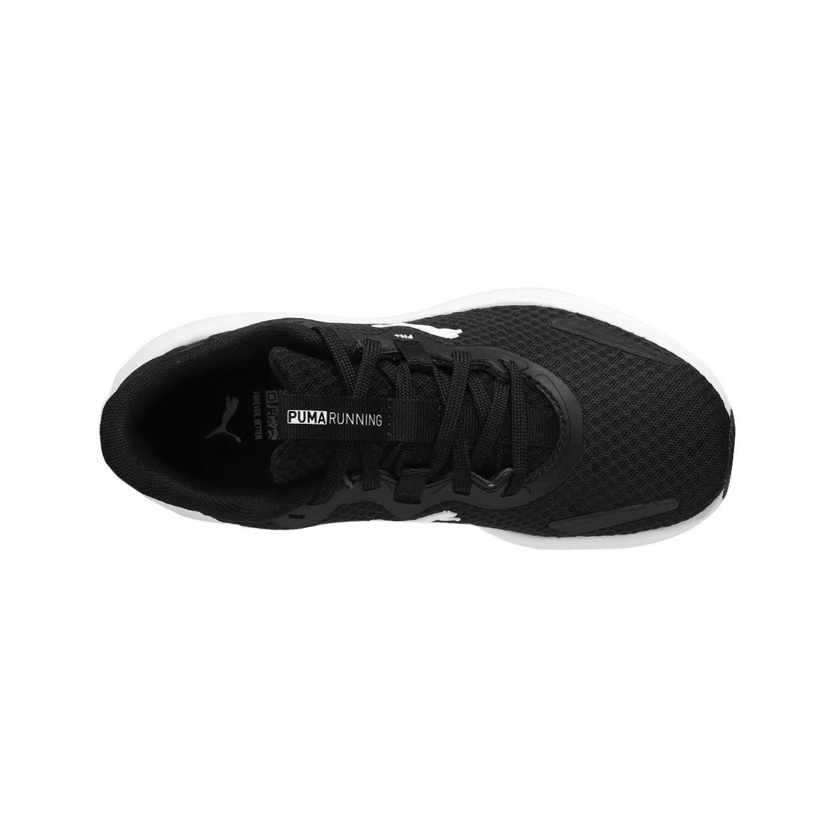 Zapatilla Puma Running Skyrocket Lite Mujer Negras/Blancas-4