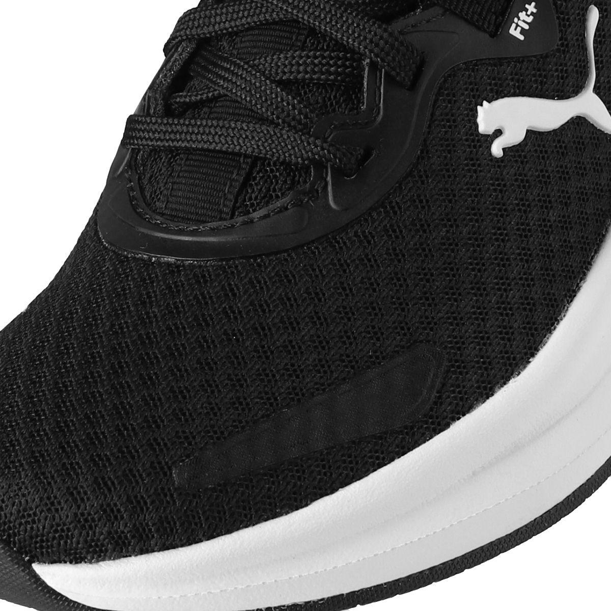 Zapatilla Puma Running Skyrocket Lite Mujer Negras/Blancas-5