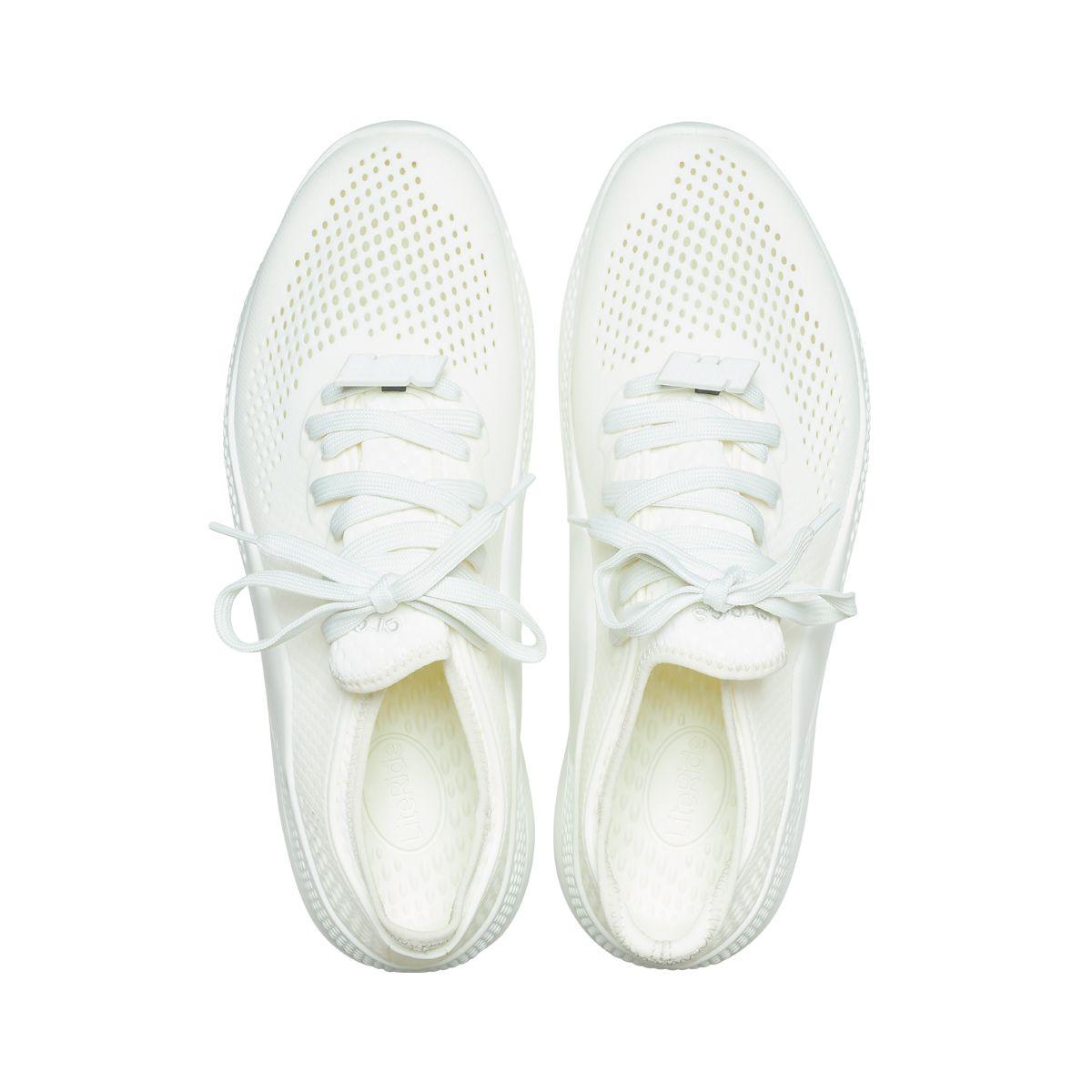 Zapatilla Crocs LiteRide 360 Pacer Mujer Almost White-3