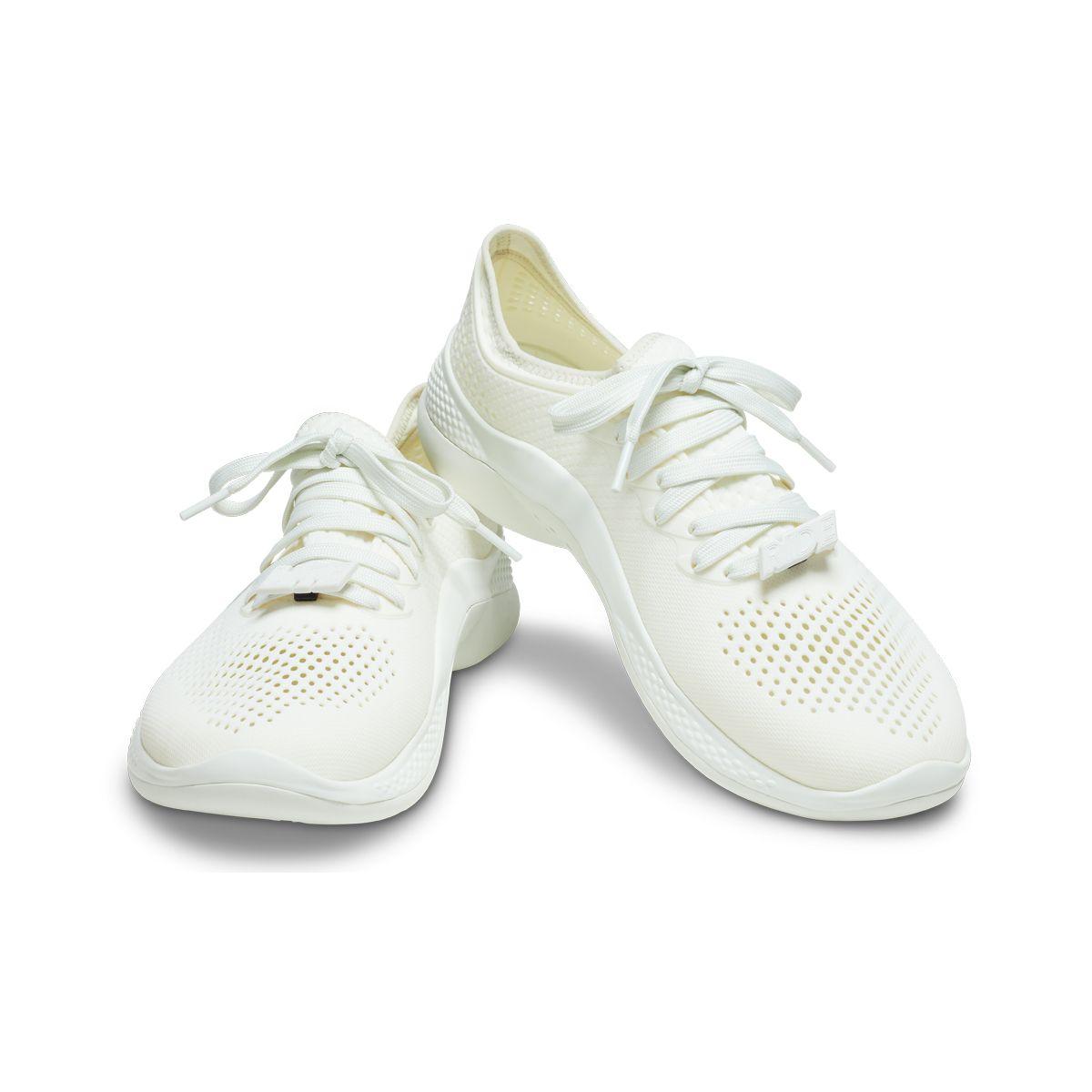 Zapatilla Crocs LiteRide 360 Pacer Mujer Almost White-6
