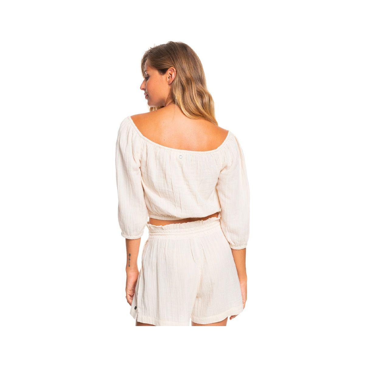 Blusa  Roxy Sunny Crush Mujer Blanco-1