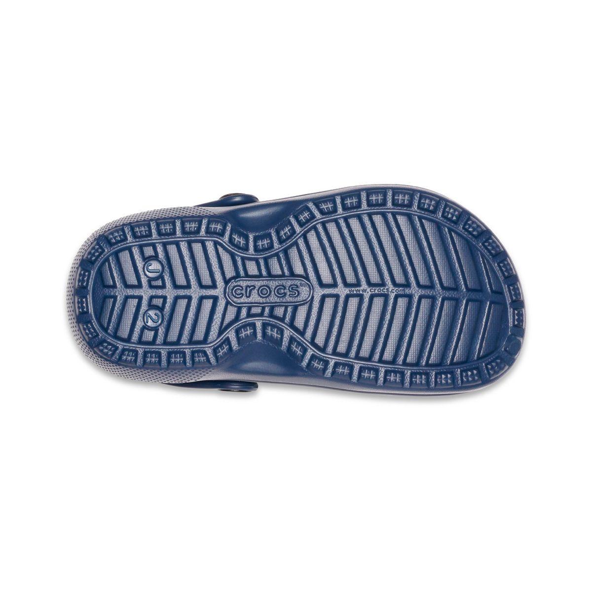 Zueco Crocs Classic Lined Niño Navy/Charco-3