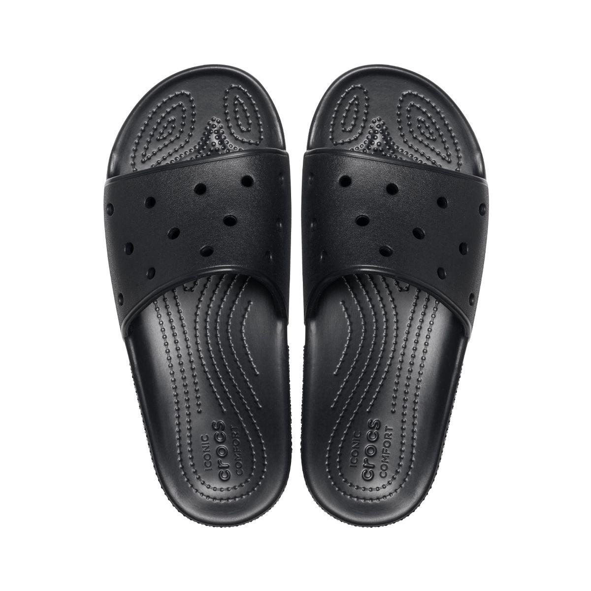 Sandalia Crocs Slide Classic Unisex Black-6