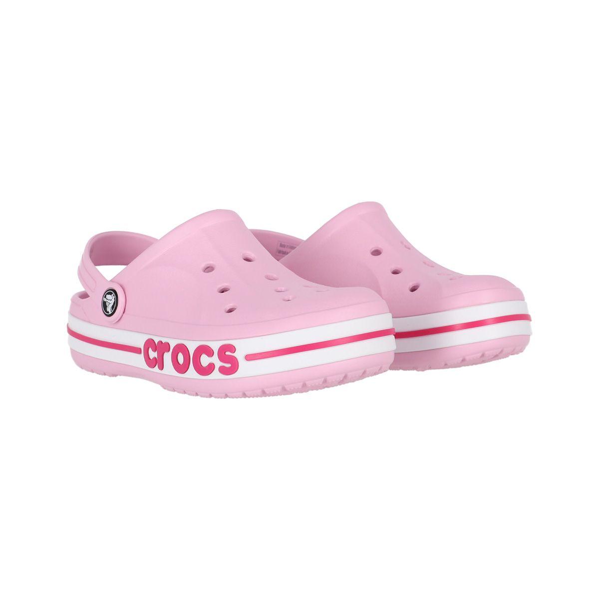 Zueco  Crocs Bayaband Joven Rosado-0