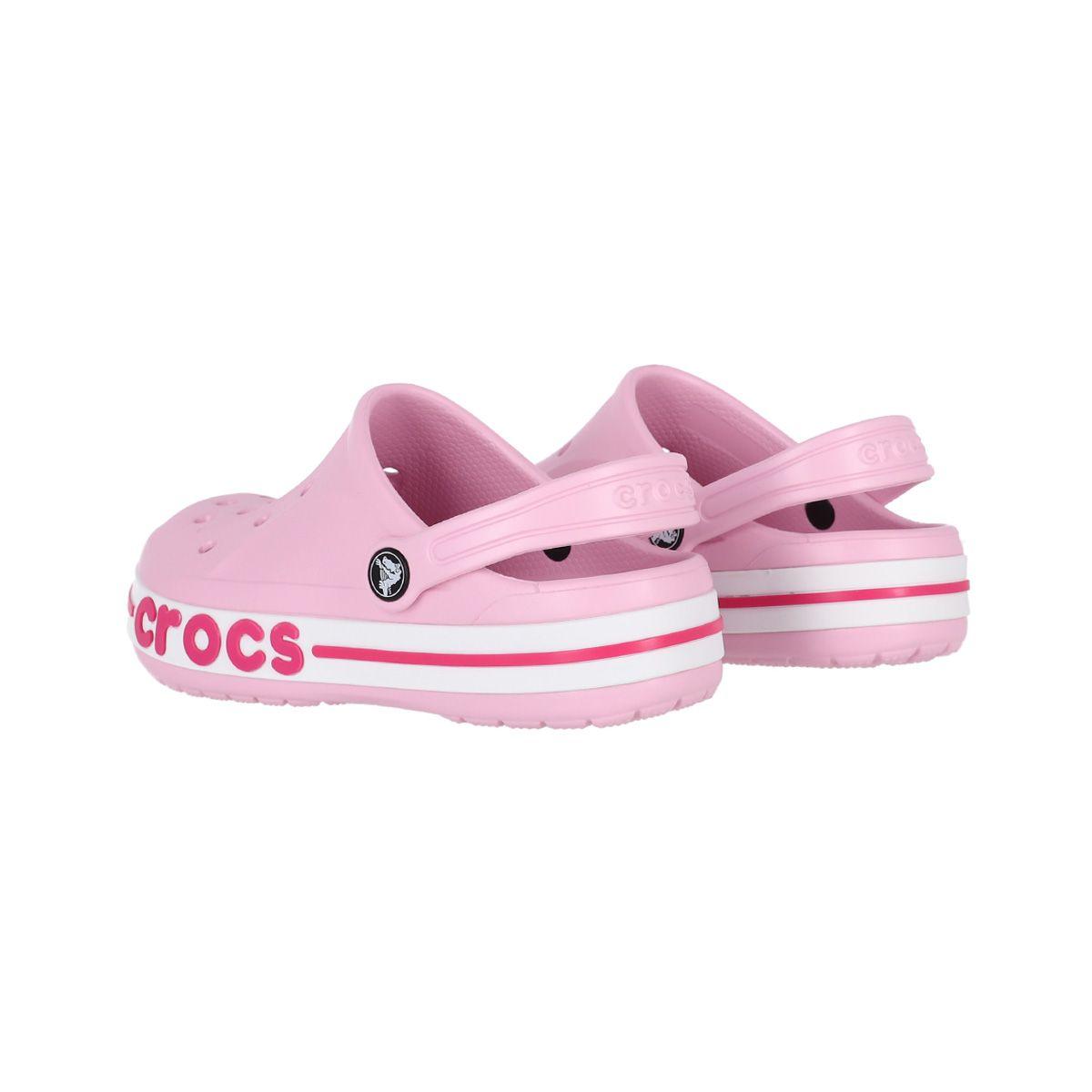Zueco  Crocs Bayaband Joven Rosado-1