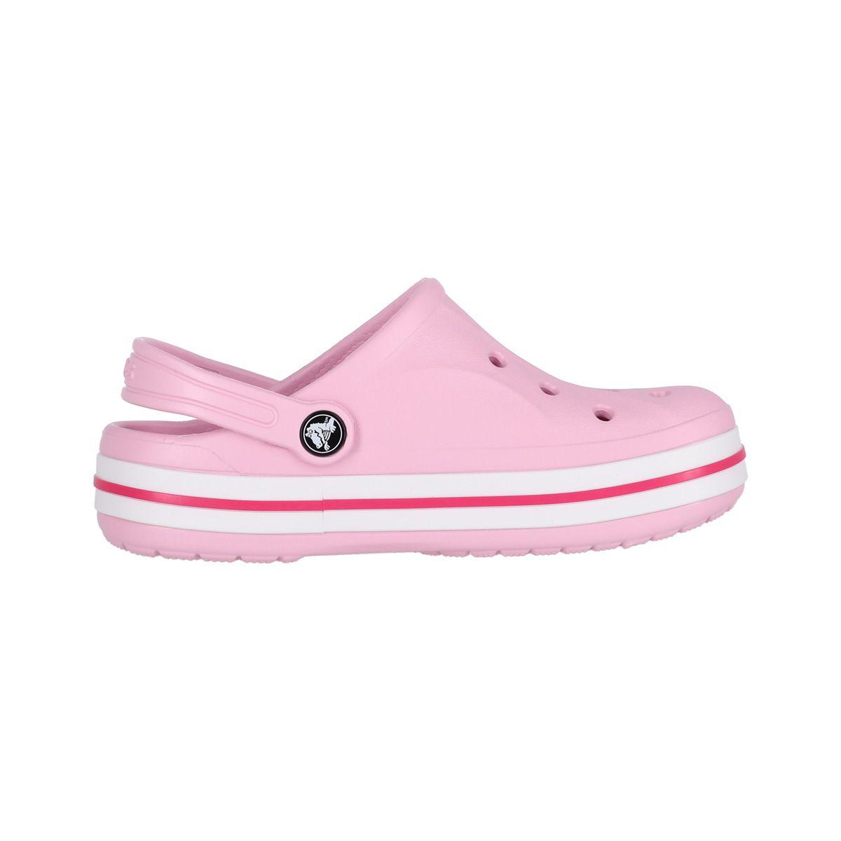 Zueco  Crocs Bayaband Joven Rosado-3