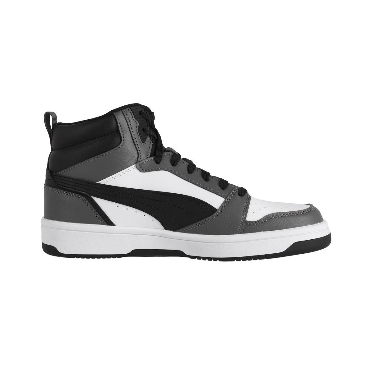 Zapatilla Puma Rebound v6 Hombre Blancas/Negras/Grises-1