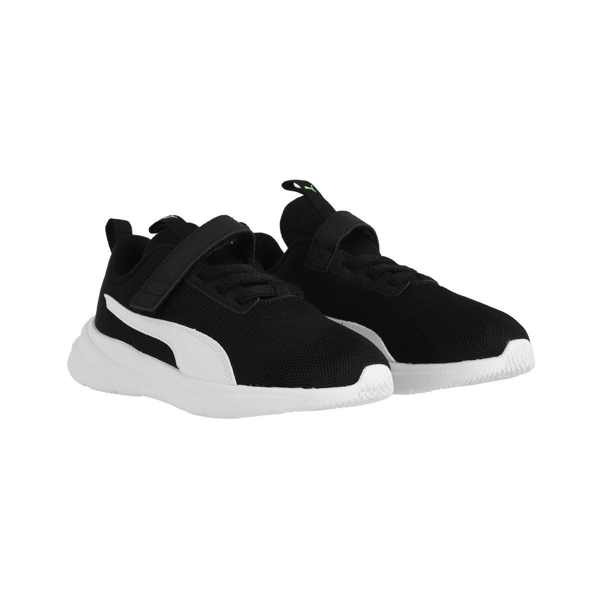 Zapatilla Puma Rickie Runner Niño Blancas/Negras-2