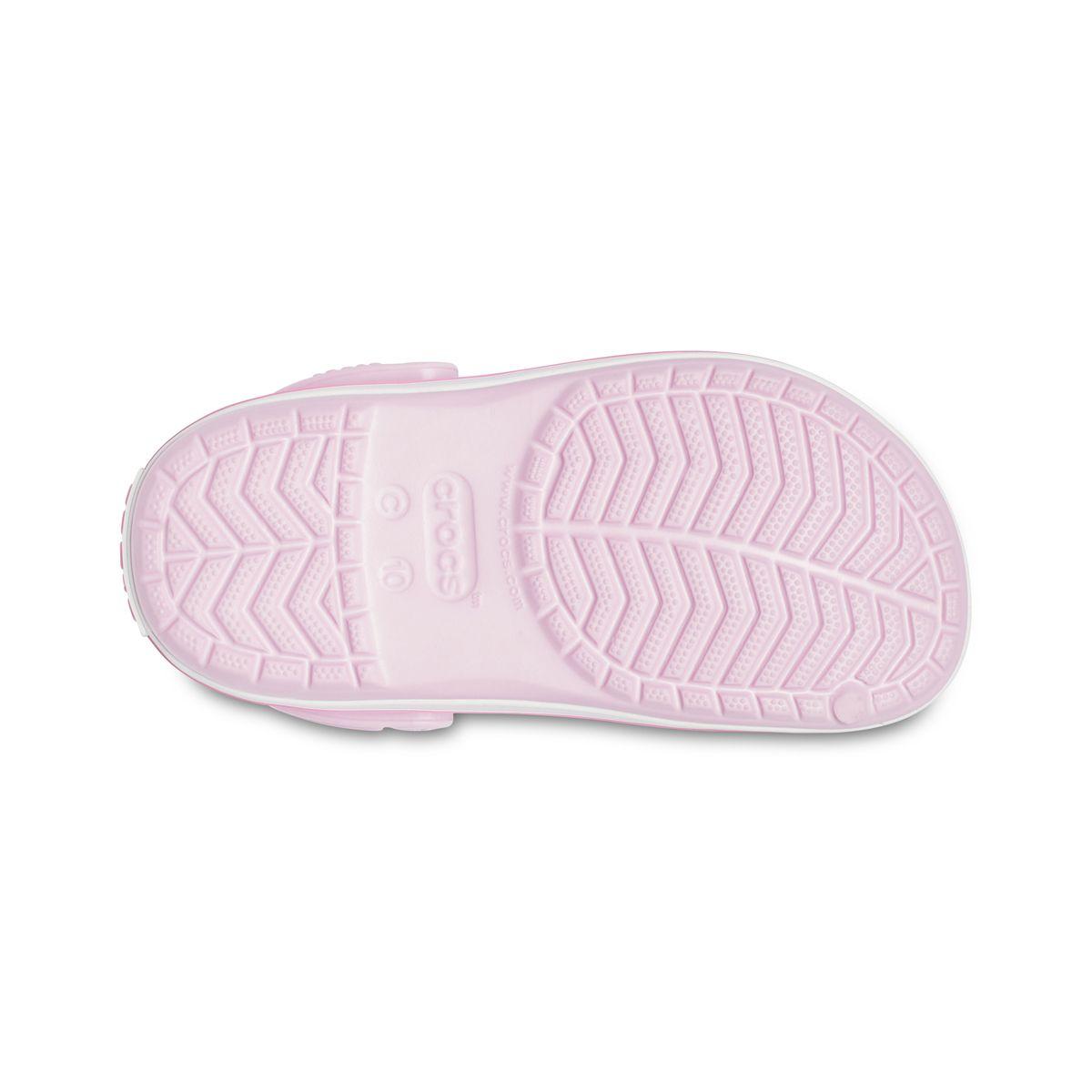 Zueco Crocs Crocband Niña Pink-3