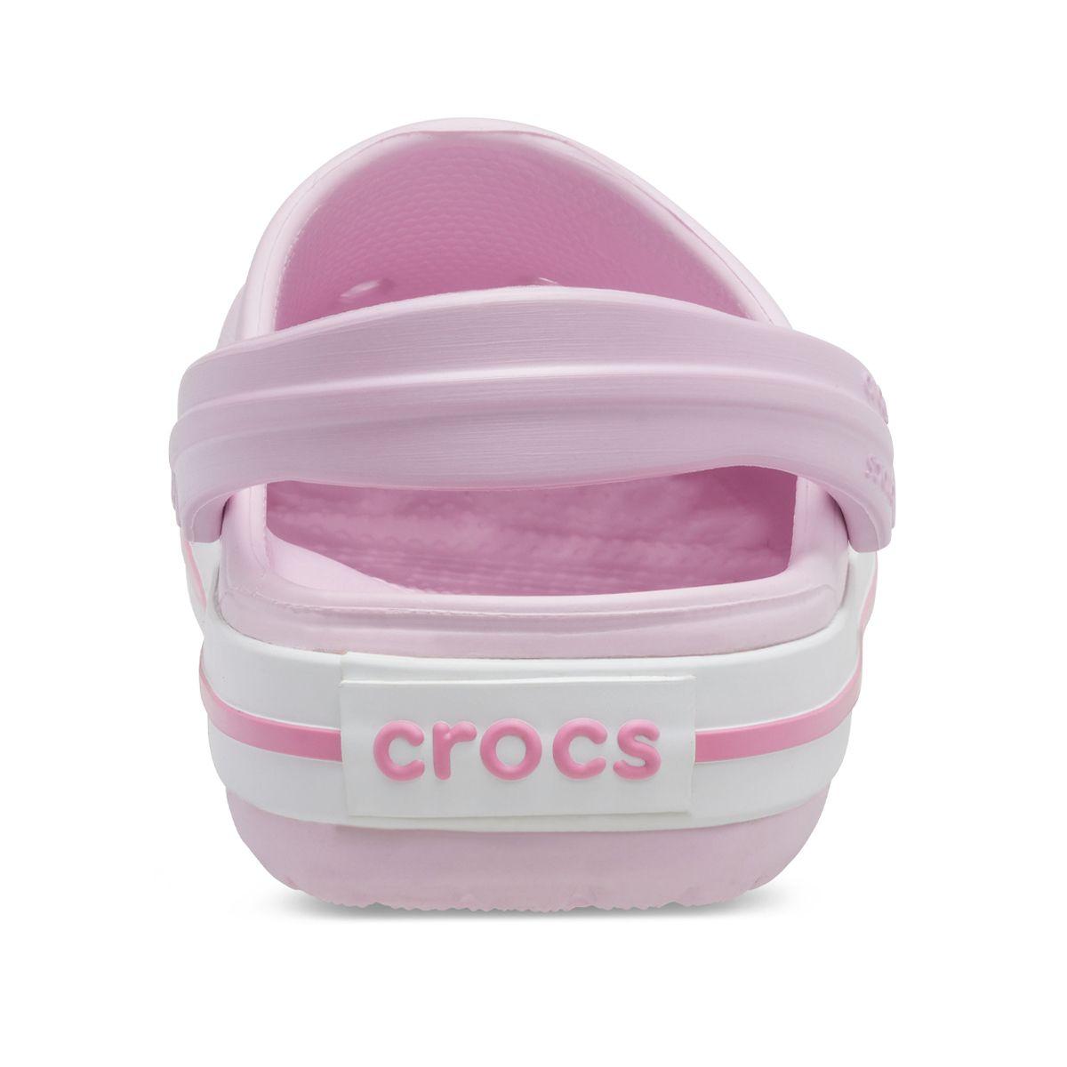 Zueco Crocs Crocband Niña Pink-4