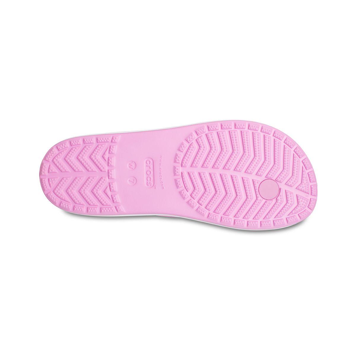 Sandalia Crocs Crocband Flip Mujer Taffy Pink-3