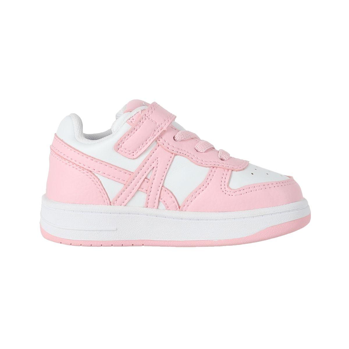 Zapatillas Baby Wattles Alphabet Rosadas/Blancas-0