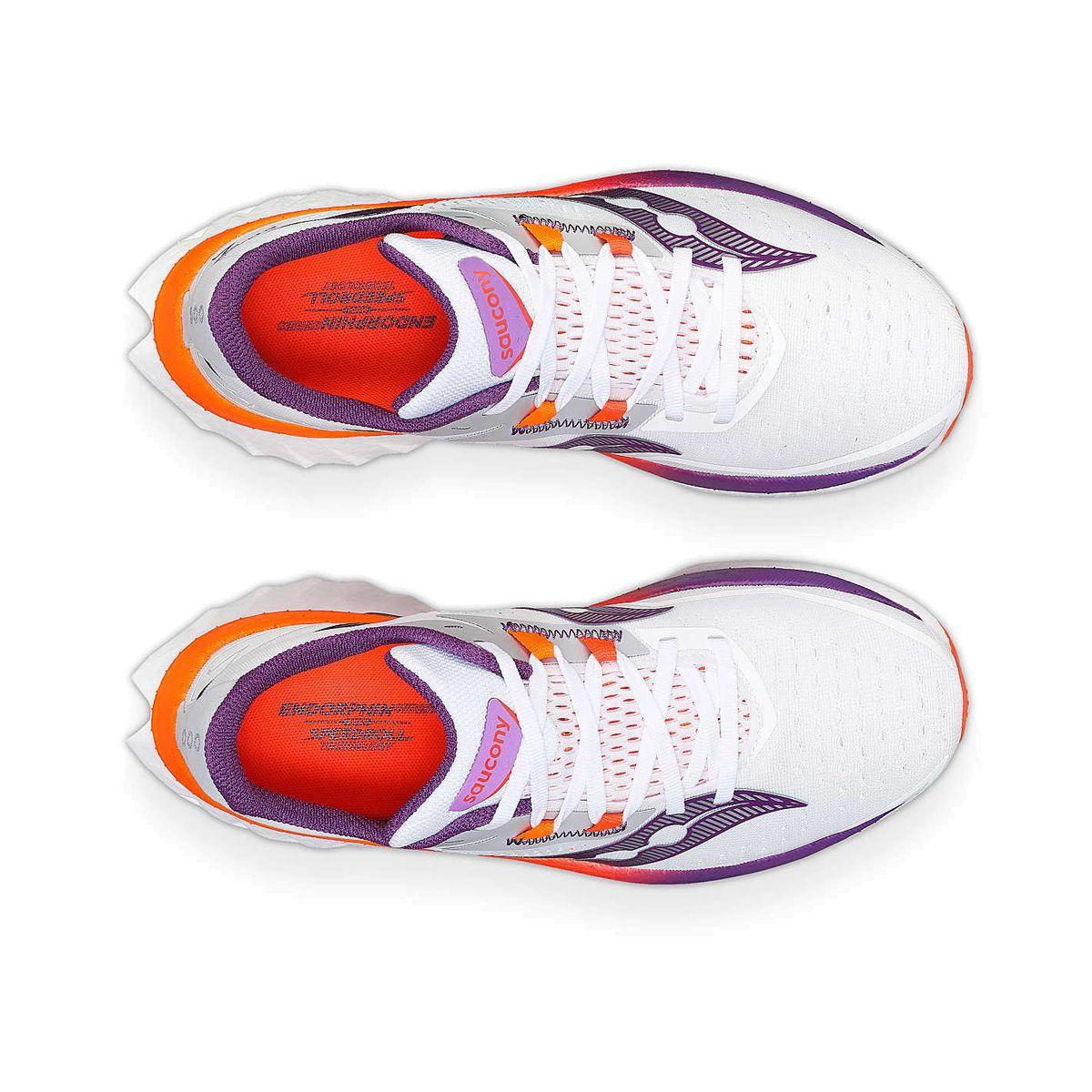 Zapatilla Saucony  Endorphin Speed 4 Mujer White/Violet-3