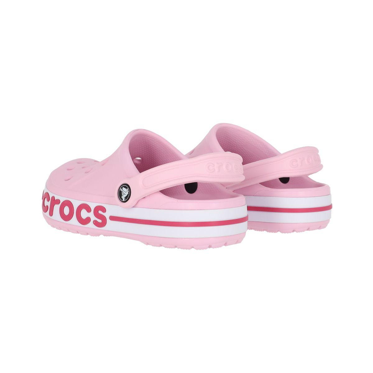 Zueco  Crocs Bayaband Uniisex Pink-1