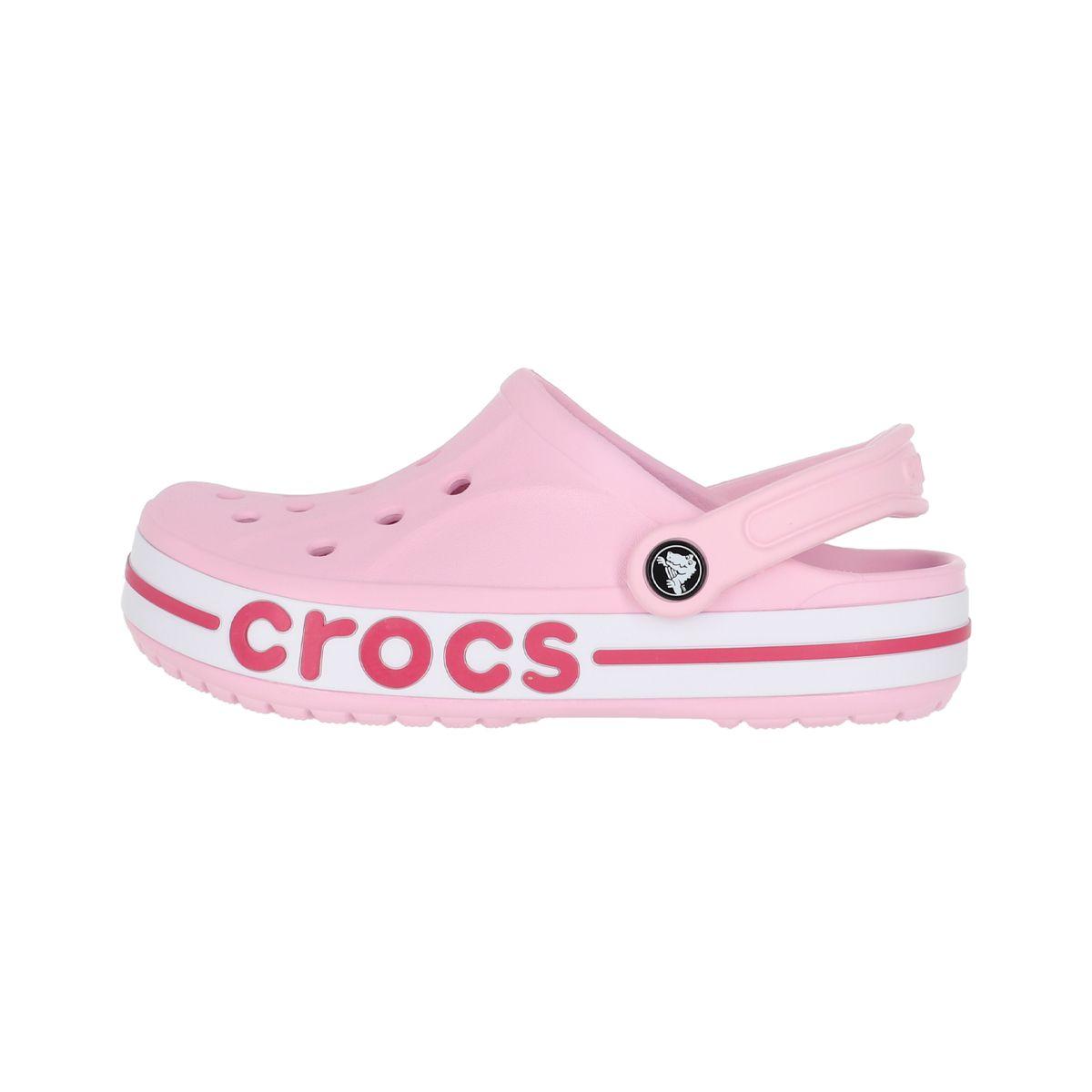 Zueco  Crocs Bayaband Uniisex Pink-2