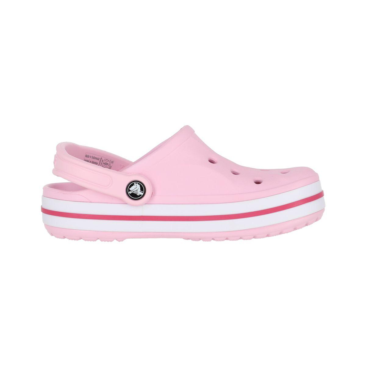 Zueco  Crocs Bayaband Uniisex Pink-3