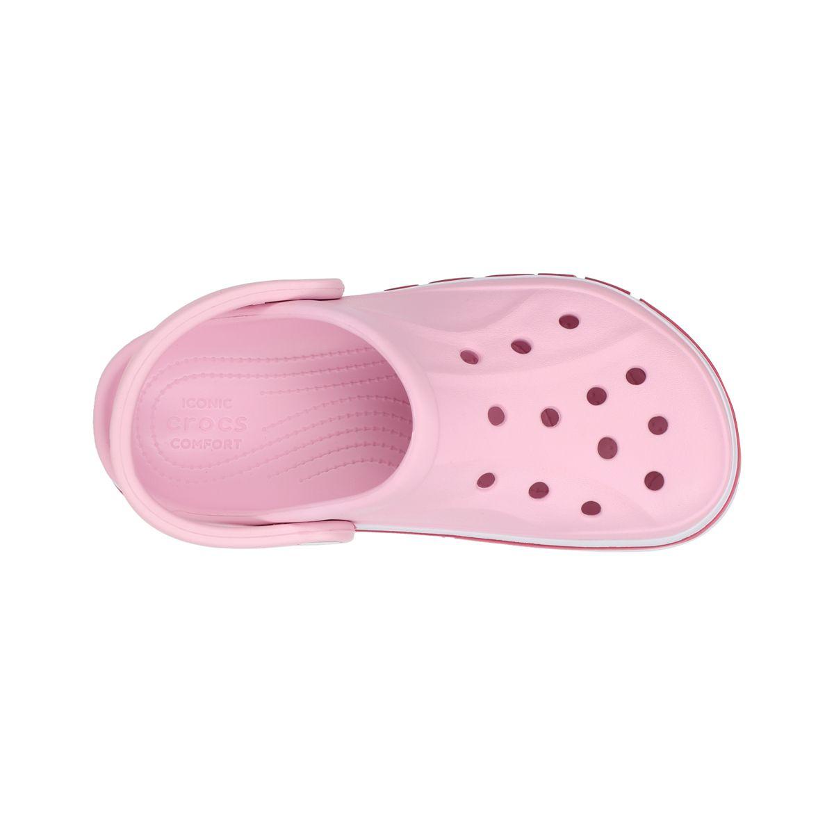 Zueco  Crocs Bayaband Uniisex Pink-4