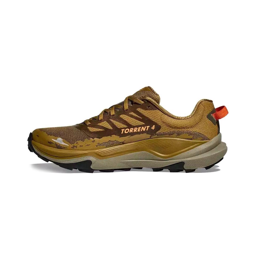 Zapatillas Hoka Torrent 4 Hombre Honey/Antique Olive-7