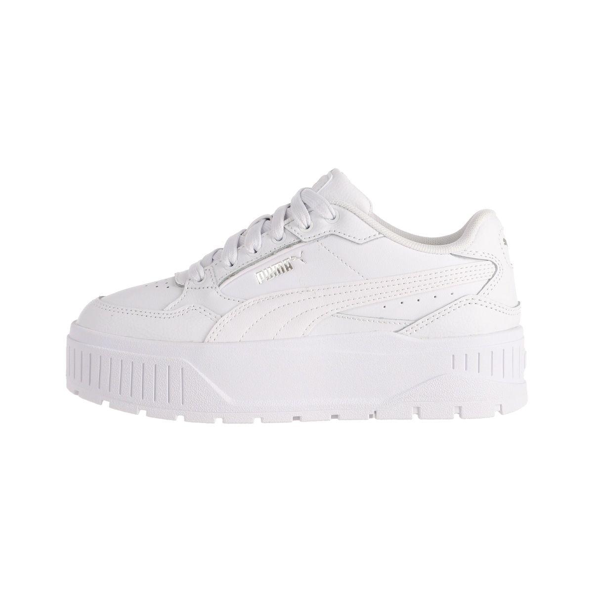 Zapatillas Urbanas Puma Karmen II Idol Mujer Blancas-0