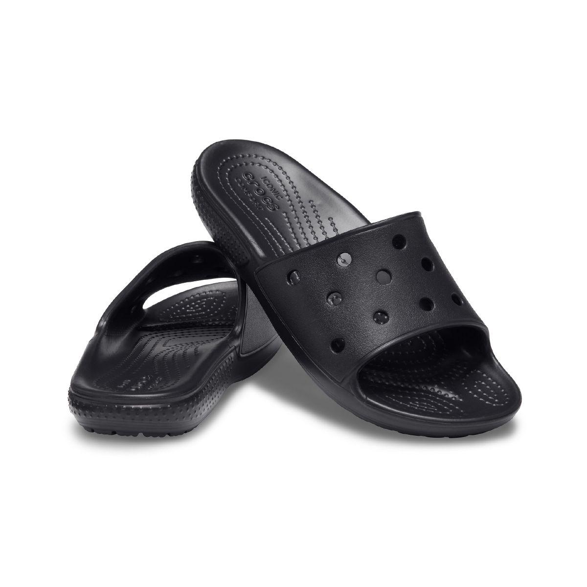 Sandalia Niño  Crocs Classic Slide Negro-6
