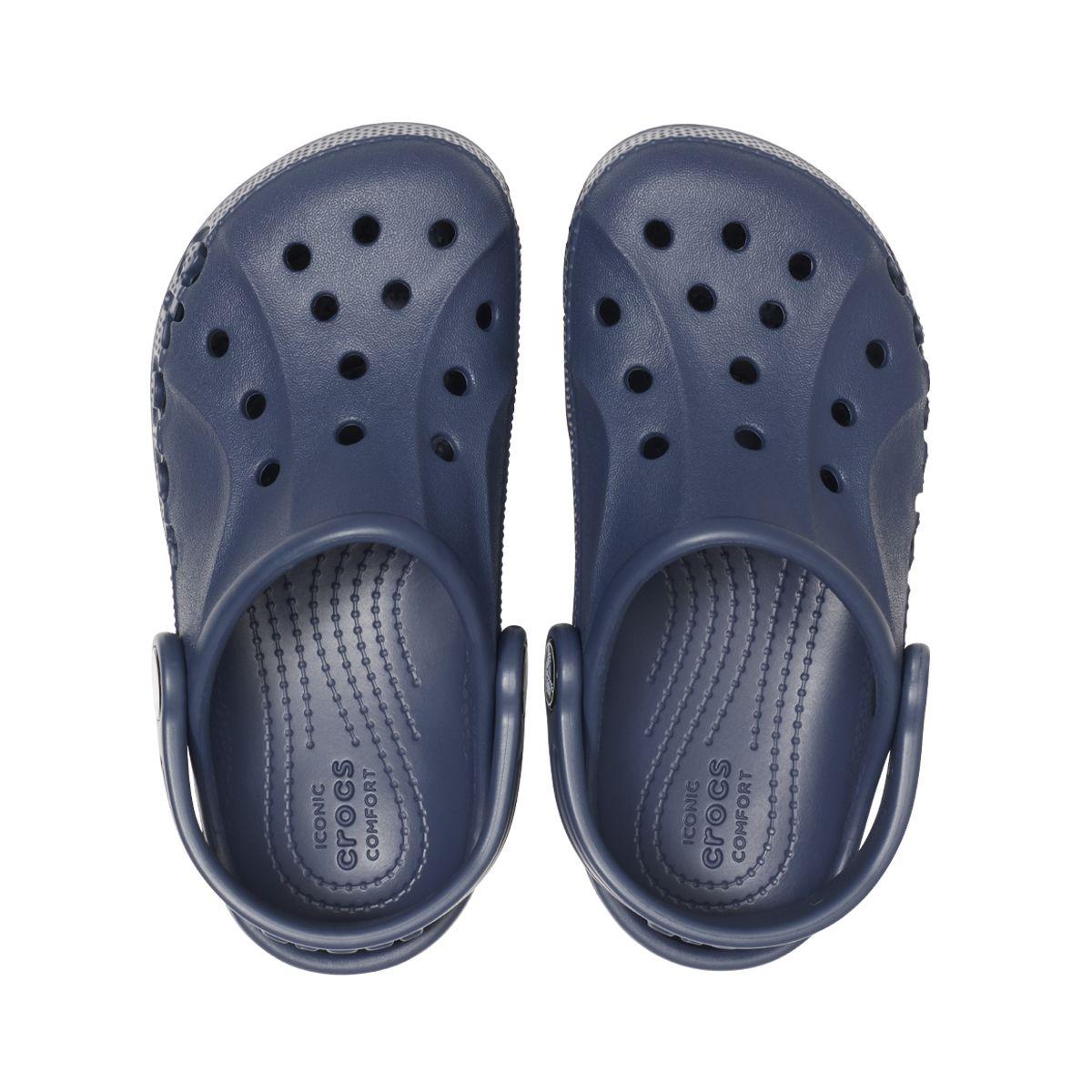 Zueco Crocs Baya Niño Navy-5
