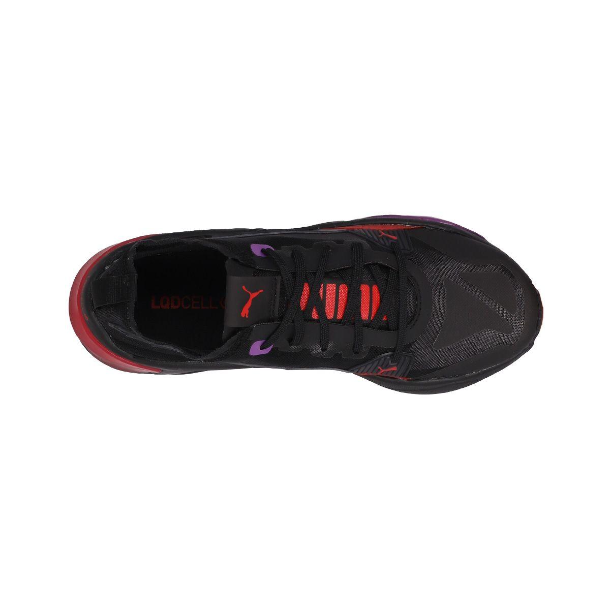 Zapatilla Puma LQDCELL Optic Sheer Hombre Negro-4