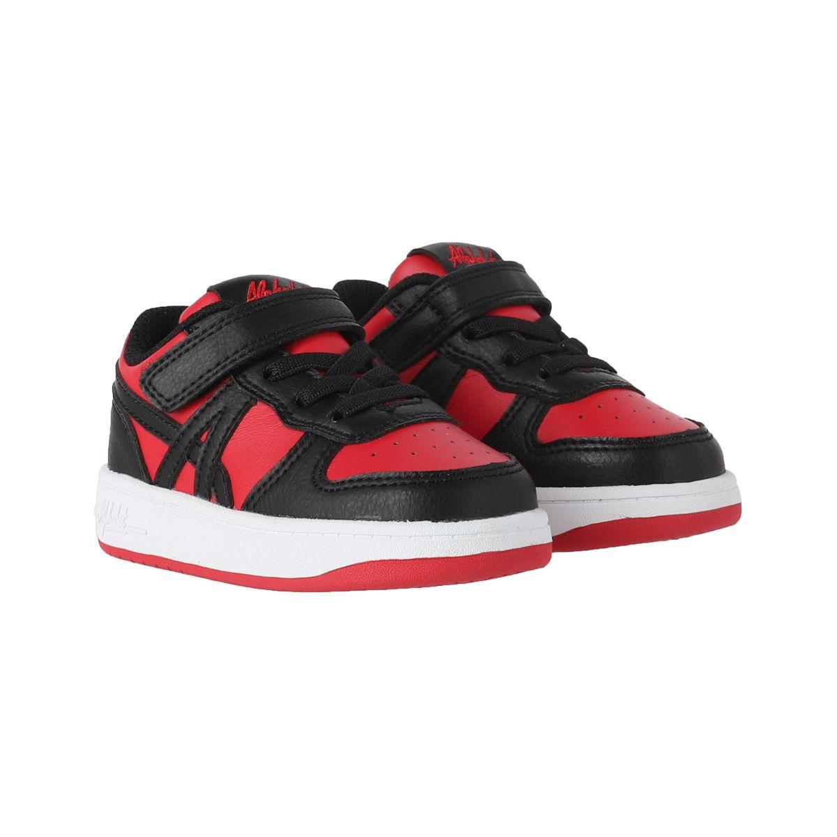 Zapatillas Baby Wattles Alphabet Rojas/Negras-2