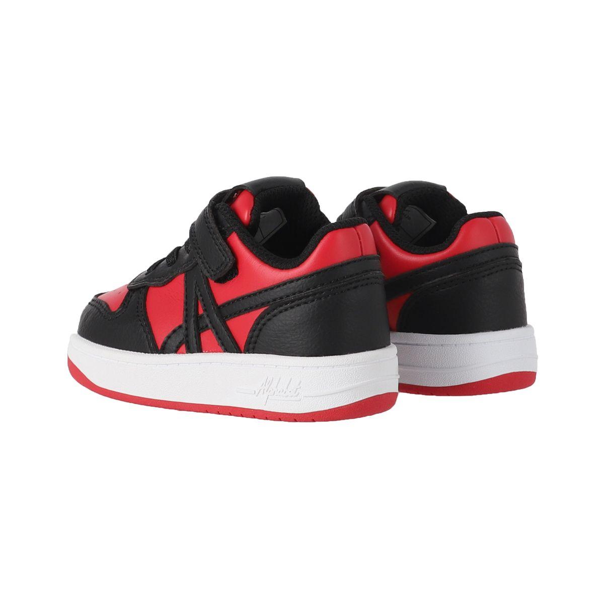 Zapatillas Baby Wattles Alphabet Rojas/Negras-3