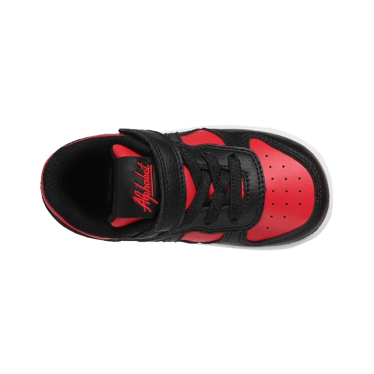 Zapatillas Baby Wattles Alphabet Rojas/Negras-4