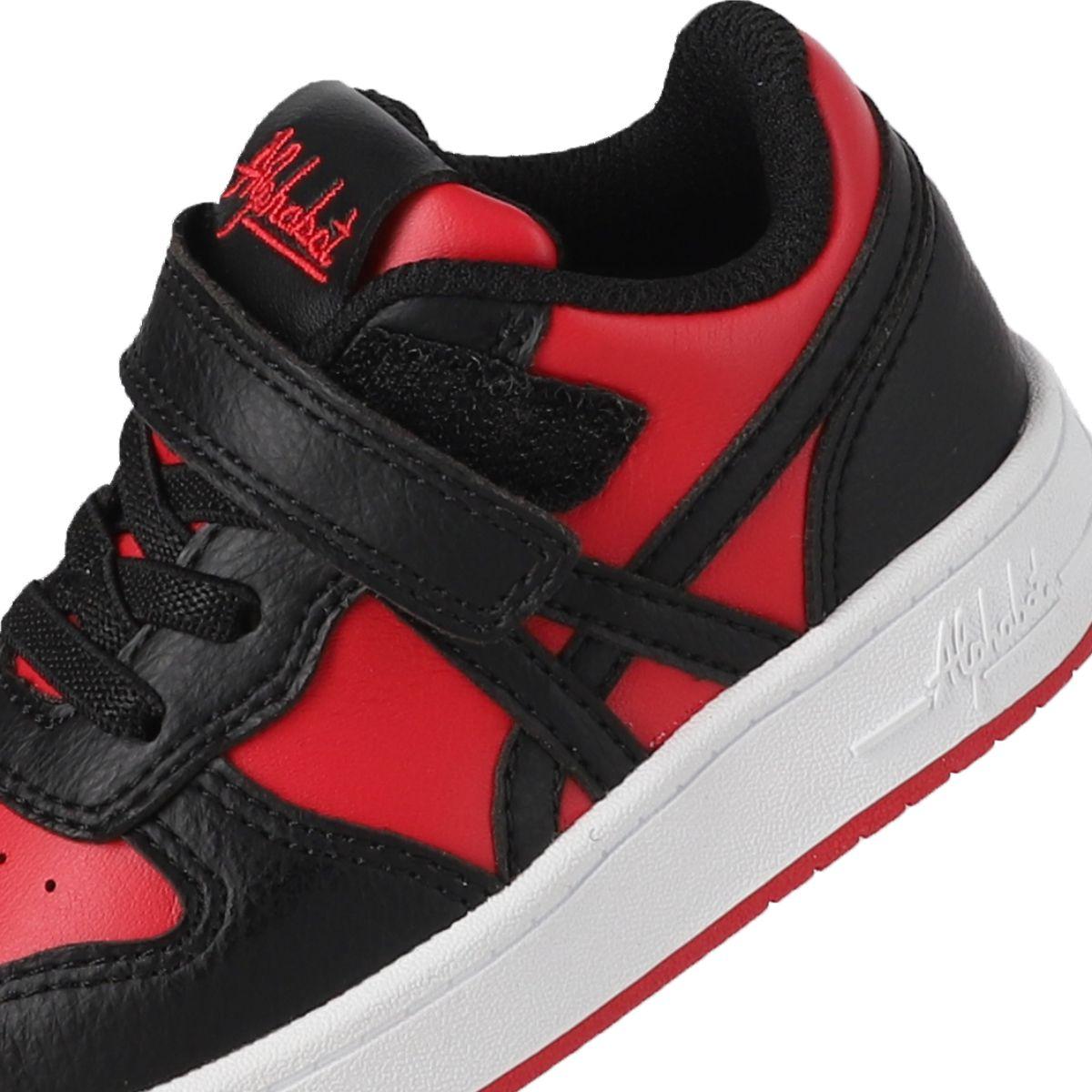 Zapatillas Baby Wattles Alphabet Rojas/Negras-5