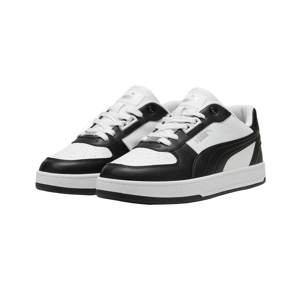 Zapatillas Urbanas Puma Caven 2.0 Lux Unisex Blancas/Negras-2