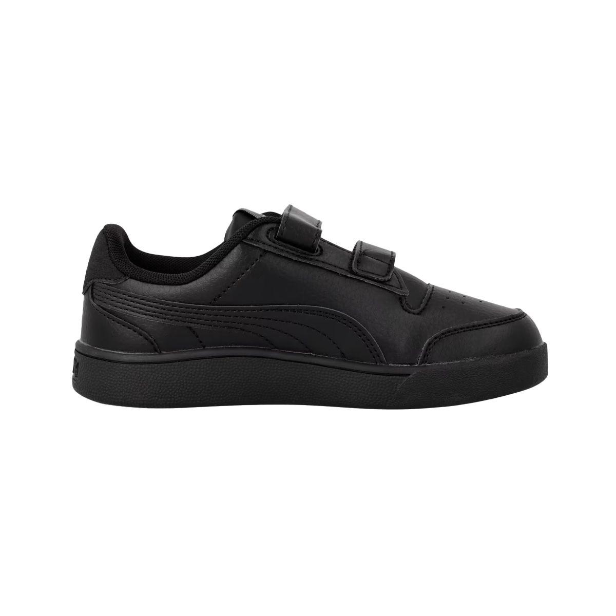 Zapatillas Urbanas Niños Shuffle Puma Negras-1