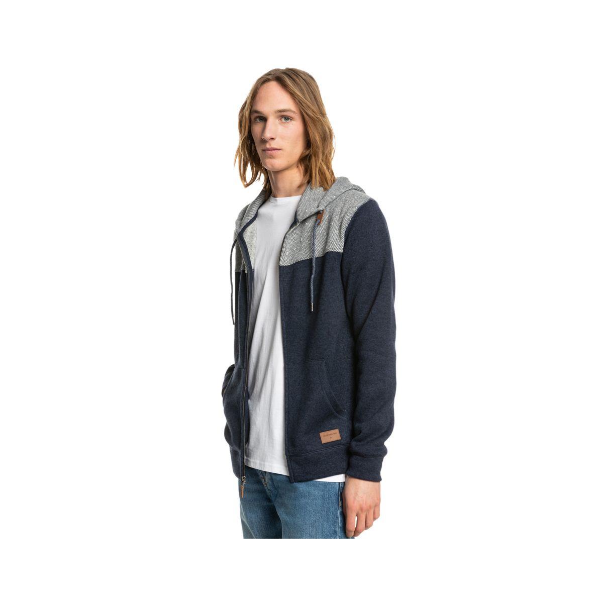 Polerón Quiksilver Keller Block Hombre Parisian Night-1