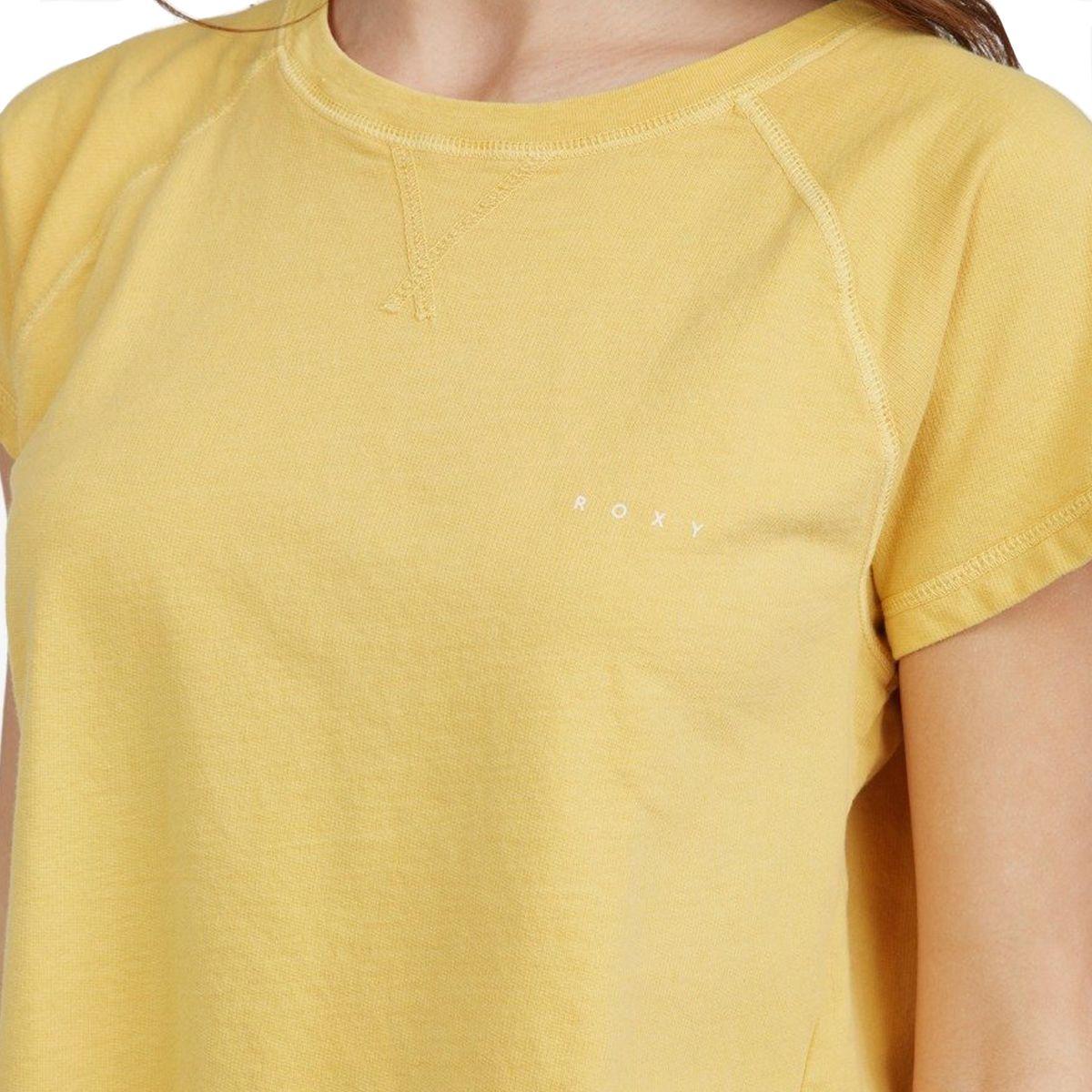 Polera Roxy Sun Lines Oversized Mujer Ochre-3