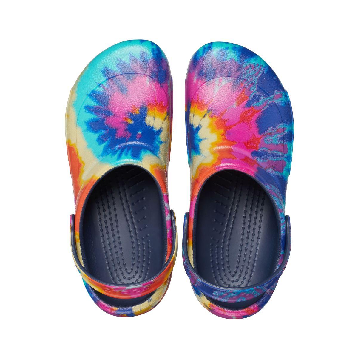 Zueco Crocs Bistro Unisex Graphic Navy-5