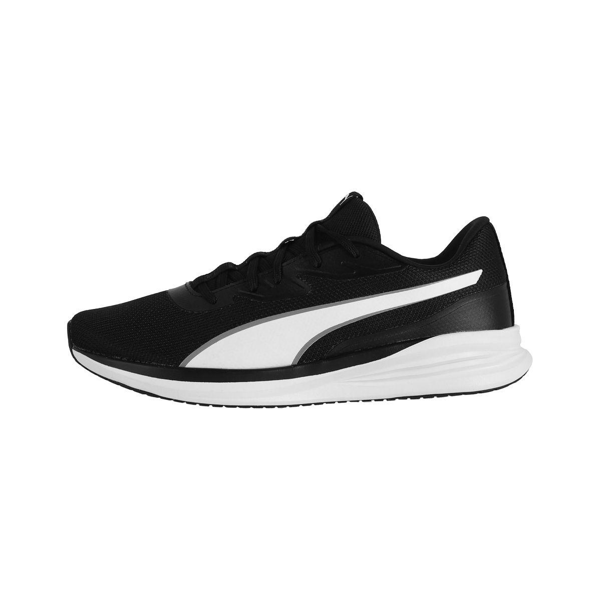 Zapatilla Puma Running Night Runner V3 Hombre Negras/Blancas-0