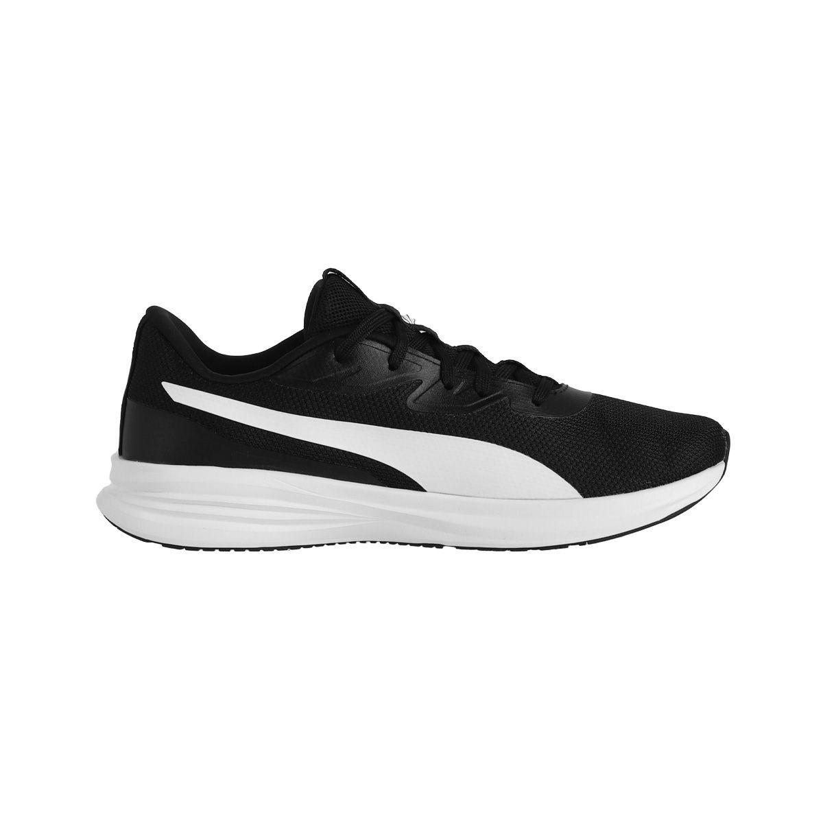 Zapatilla Puma Running Night Runner V3 Hombre Negras/Blancas-1