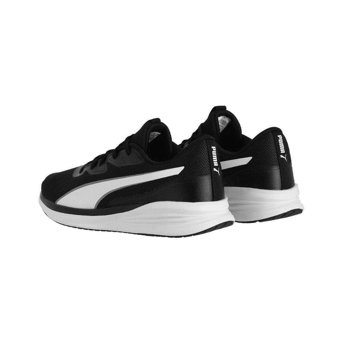 Zapatilla Puma Running Night Runner V3 Hombre Negras/Blancas-3