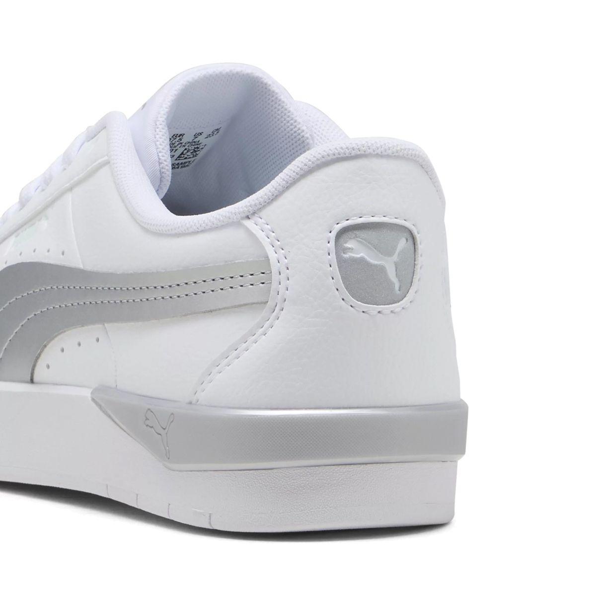 Zapatillas Mujer Jada Classic Aqua Metallics Puma Blancas-3