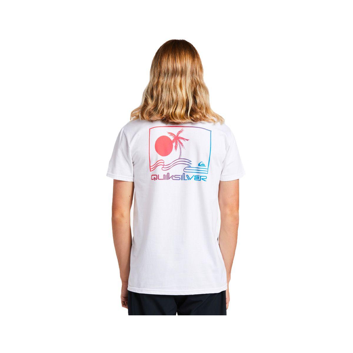 Polera Hombre  Quiksilver Vibes Builder Blanco-2