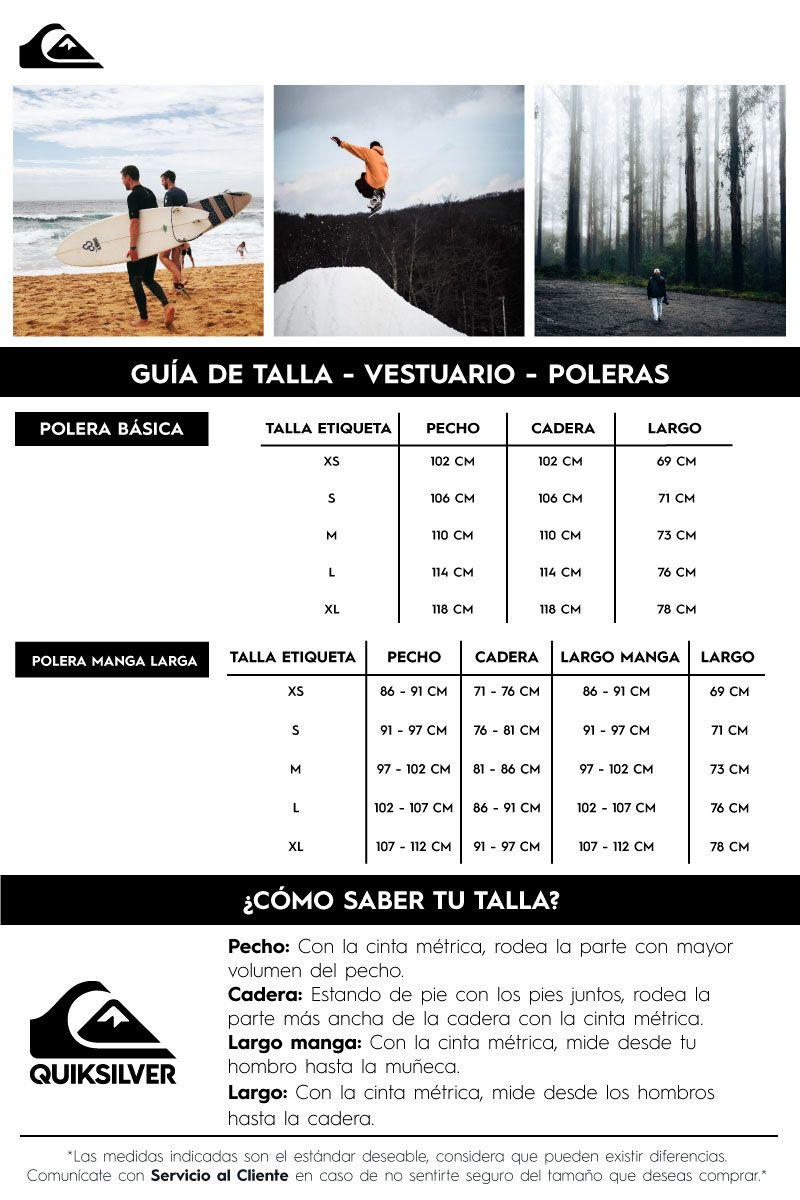 Polera Hombre  Quiksilver Vibes Builder Blanco-5