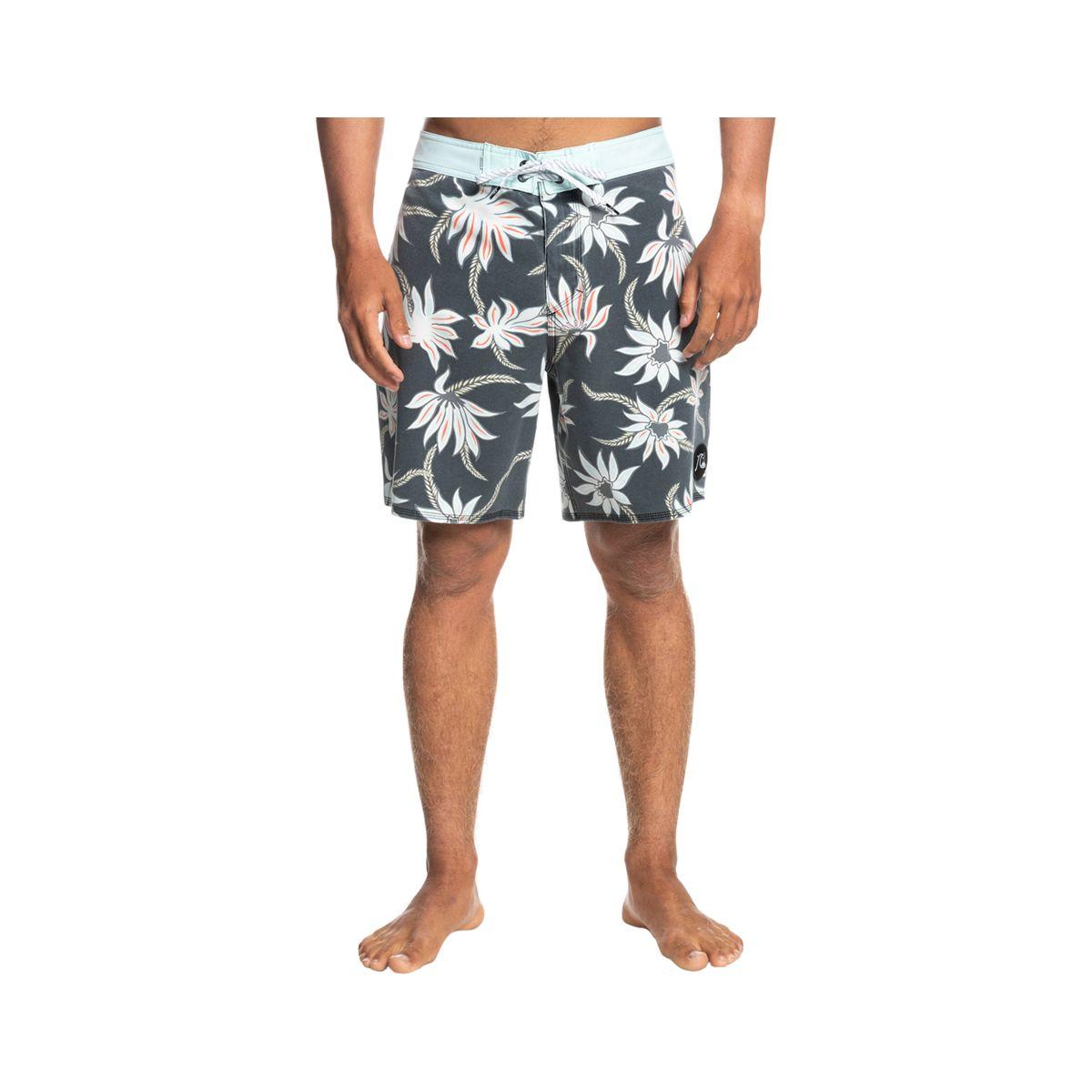Boardshort Quiksilver Surfsilk Washed Sessions 18'' Hombre-0